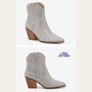 Betsey Johnson: Emory Rhinestone Western Boot